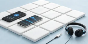 Emanuel Wynter: The Violinist Disrupting R&B and Rock with Soul & Strings 5 A smartphone and headphones used for learning how to get my music heard for free.