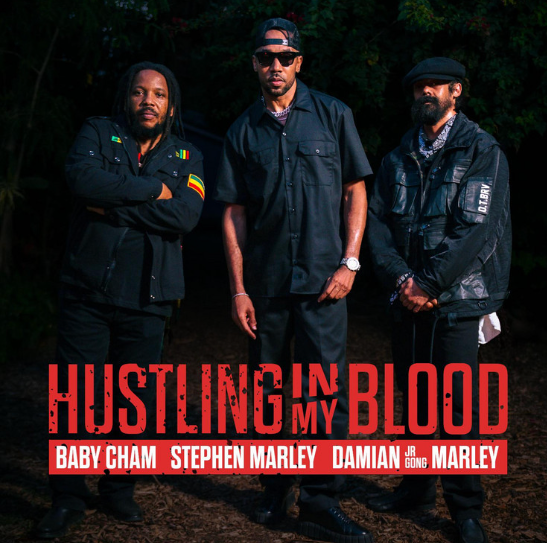 Baby Cham Stephen Marley Damian Jr. Gong Marley Hustling In My Blood Annaliese Pearl