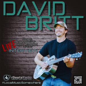 David Britt Interview Image rBeatz Radio Studio Inteview 0824