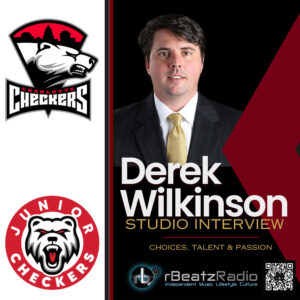 Derek Wilkinson Charlotte Checkers Jr Checkers OuiTalkRaw 2024 rbeatz.com