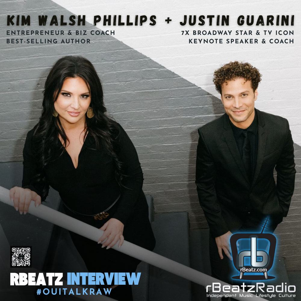 Kim Walsh Phillips + Justin Guarini Webpage _OTR Live Interview 0725